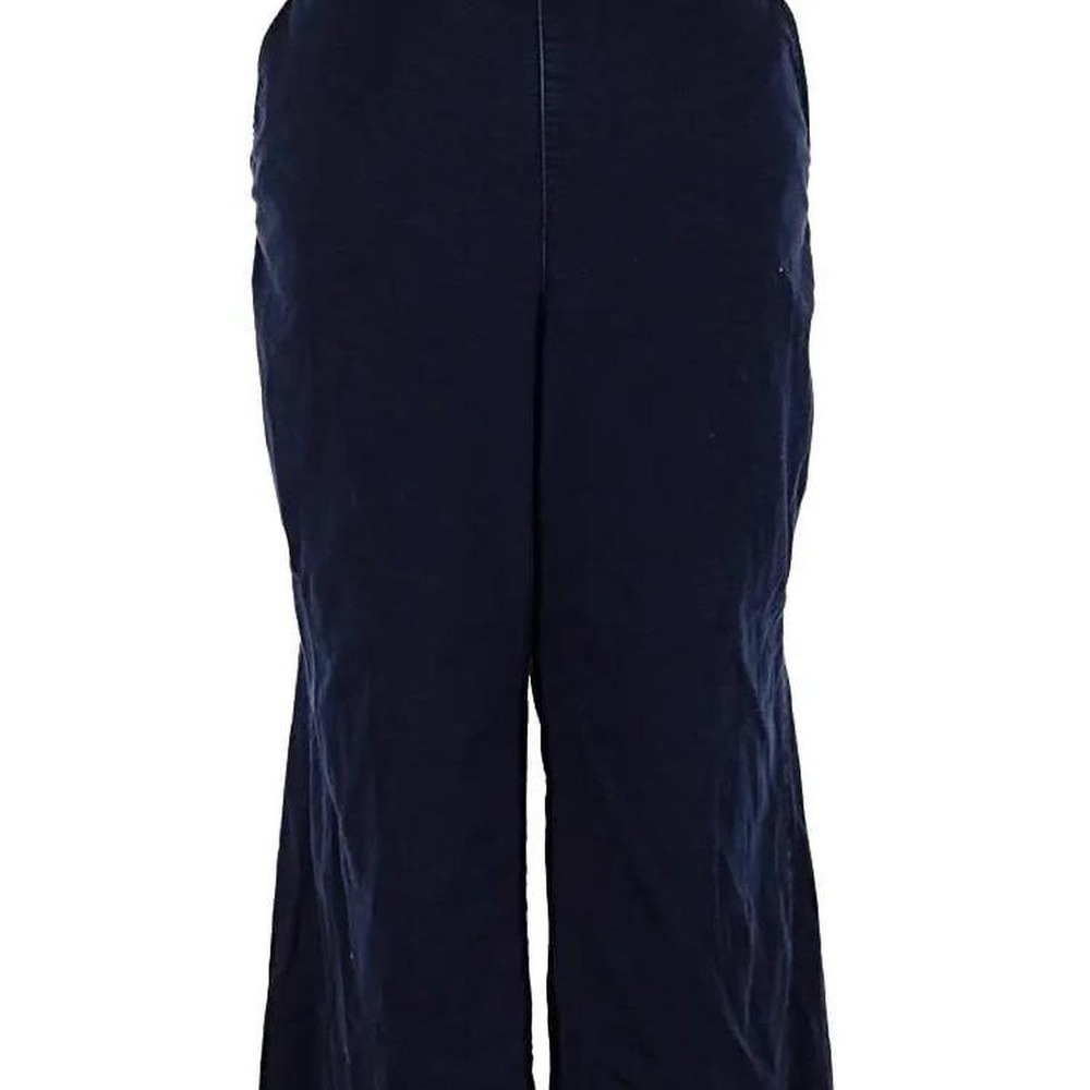 Torrid Wide Leg Pants Womens 22S Navy Blue Excellent Studio Stretch Trousers